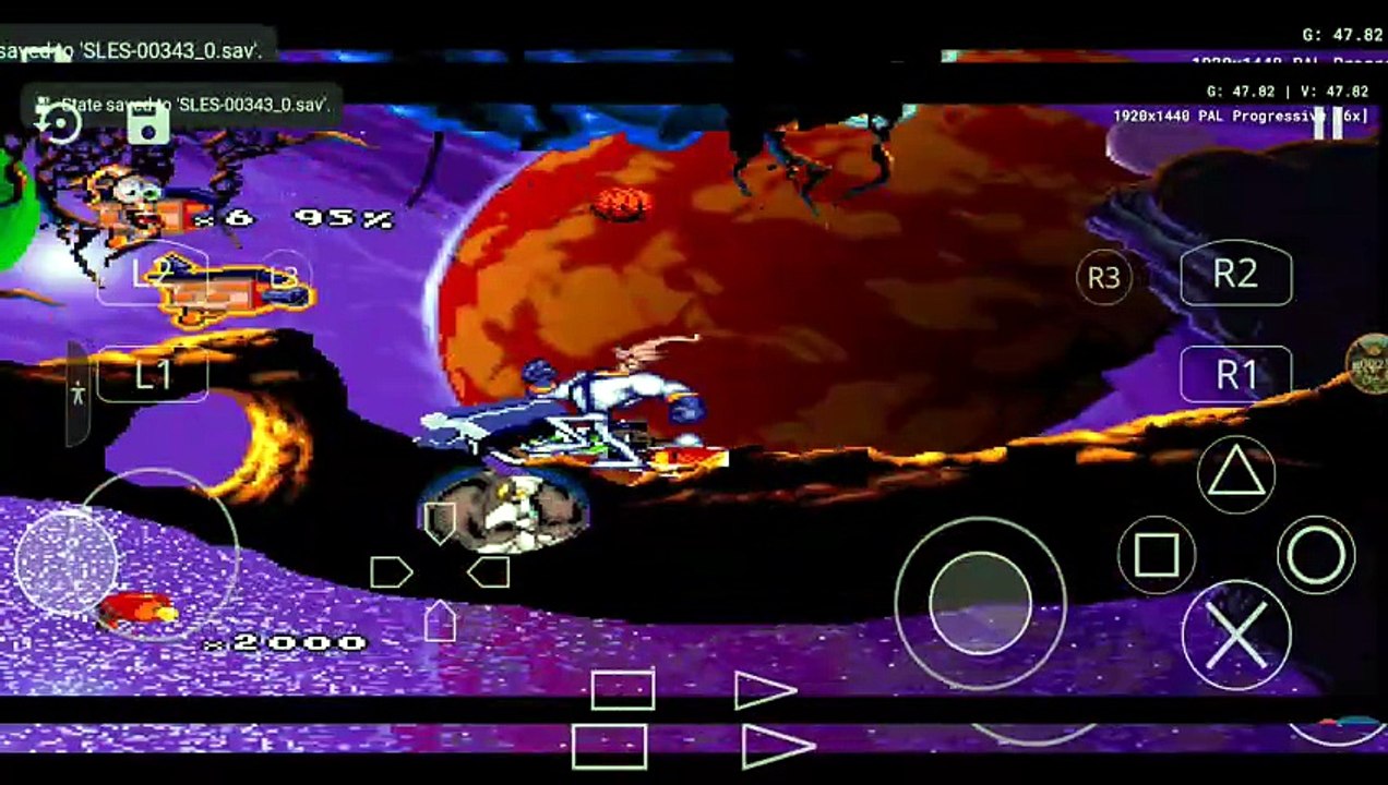 Earthworm Jim 2 PS1 Anything but Tangerines