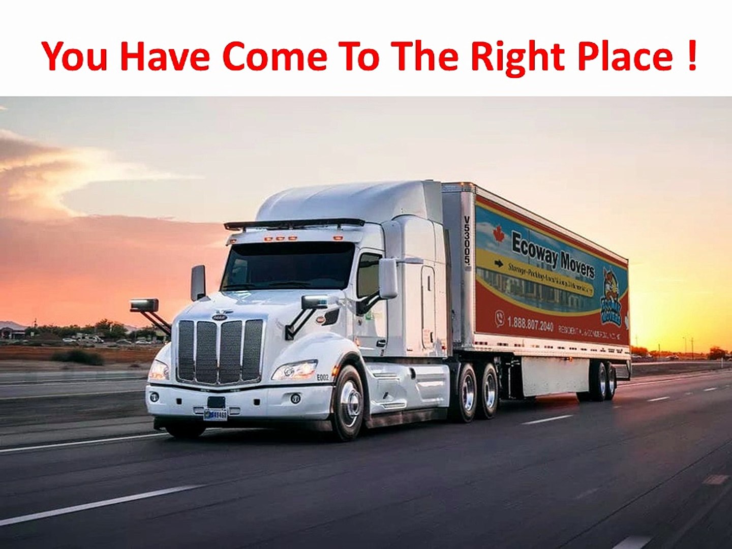 Ecoway Movers : #1 Mover in Etobicoke, ON
