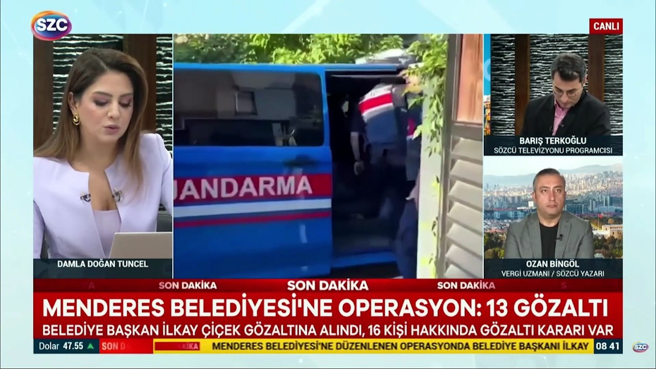 Menderes Belediye Başkanı İlkay Çiçek gözaltında