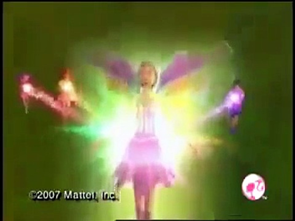 Mattel: Barbie Fairytopia Magic of the Rainbow: Rainbow Lights Fairy Elina Doll Commercial! (2007)