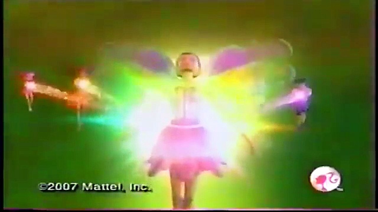 Mattel: Barbie Fairytopia Magic of the Rainbow: Rainbow Lights Fairy Elina Doll Commercial! (2007) (15 Sec.)
