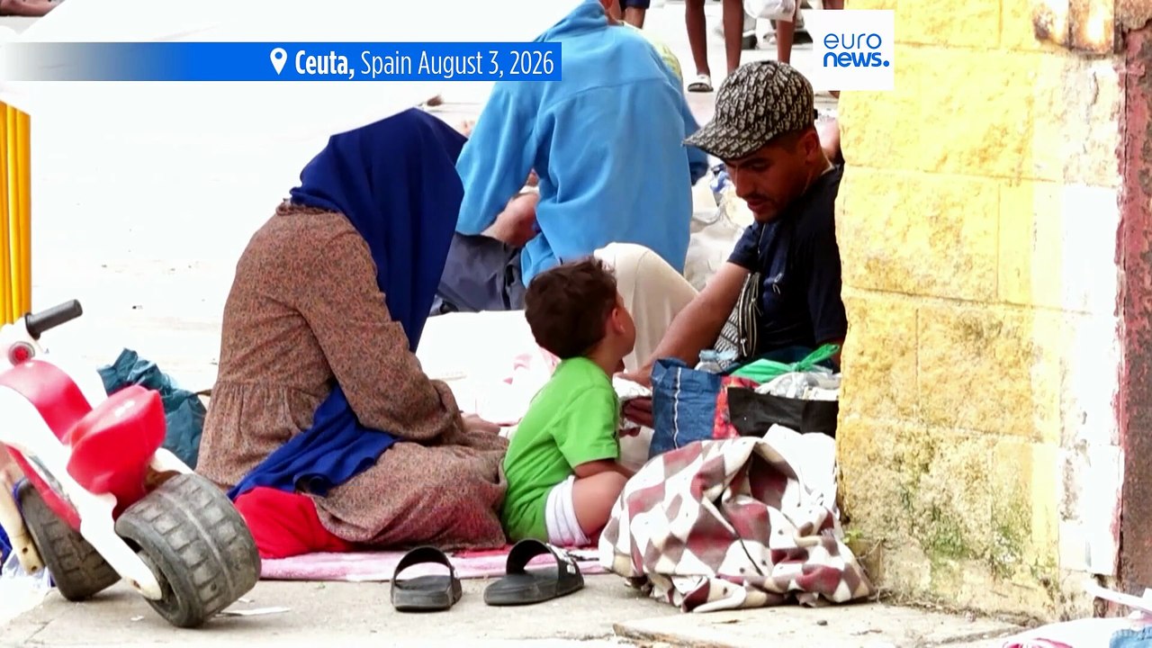 Thousands of migrants, including more than 860 minors, remain in Ceuta