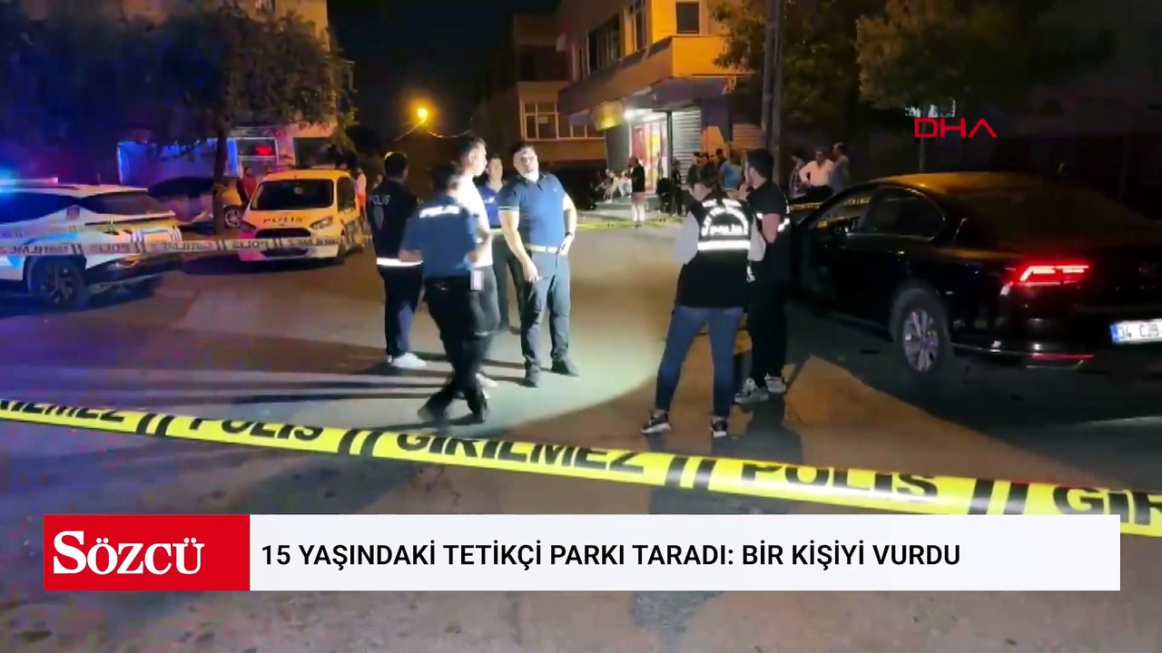 15 yaşındaki tetikçi parkı taradı: Bir kişiyi vurdu