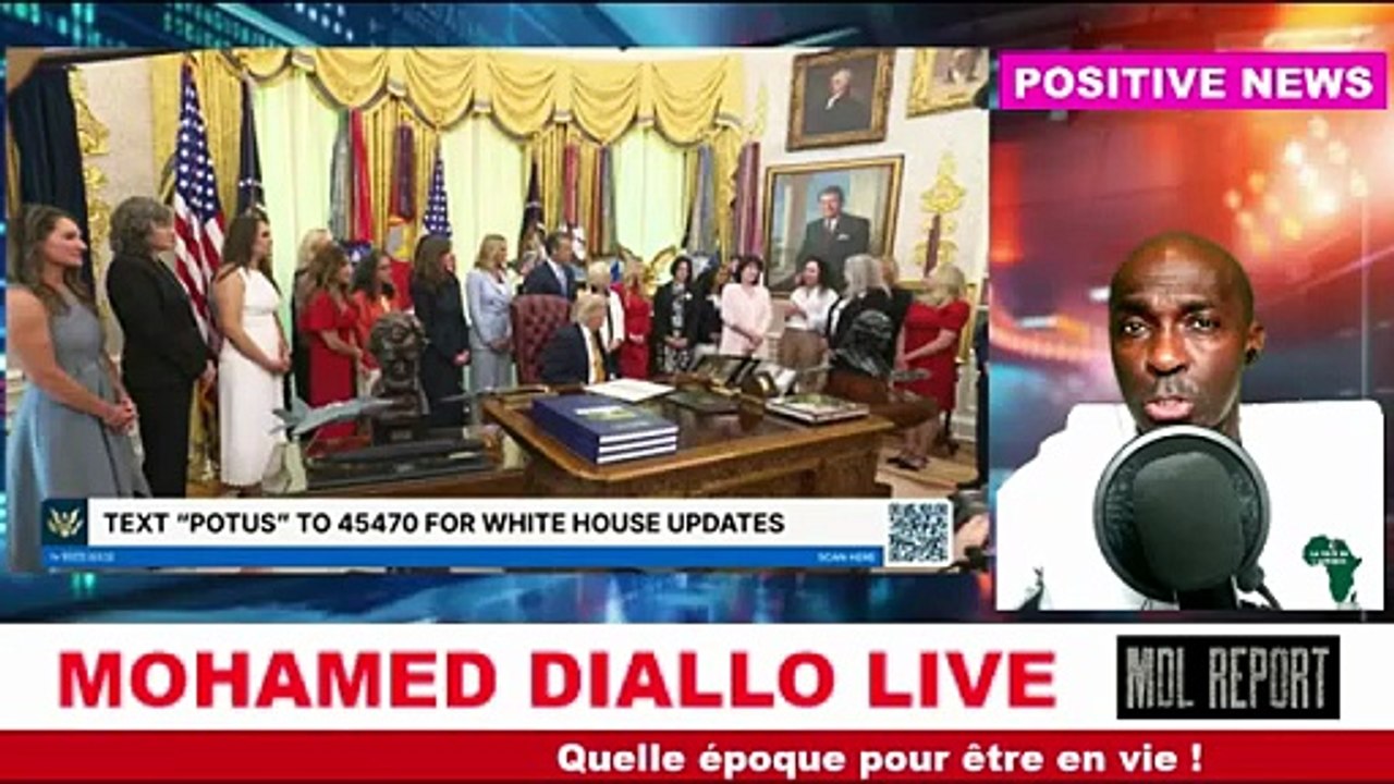 Mohamed DIALLO - 04.08.2026 - TRUMP SIGNE UN DÉCRET HISTORIQUE! ET UNE CONFÉRENCE DE PRESSE EXPLOSIVE (partie 1)