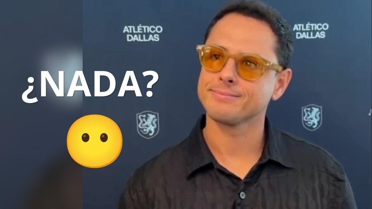 Chicharito queda en aprietos en Dallas tras una pregunta sobre Messi y Cristiano Ronaldo