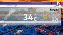 النشرة الجوية - 03/08/2026