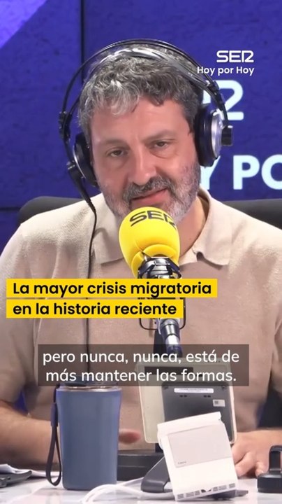 Pedro Blanco: "Europa volverá a demostrar que se le abren las costuras ante la presión migratoria"