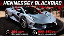 Hennessey Blackbird: Analoges Hypercar mit 850 PS vorgestellt