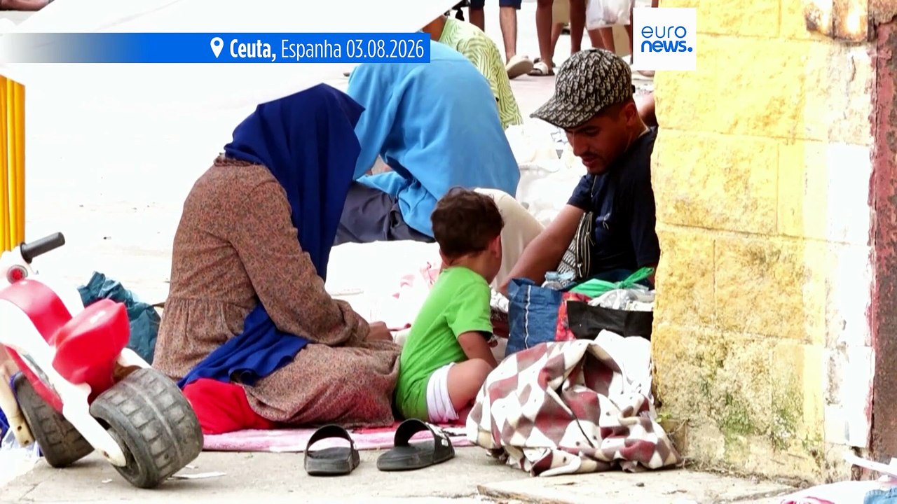 Milhares de migrantes ainda em Ceuta: 860 menores sob tutela das autoridades locais