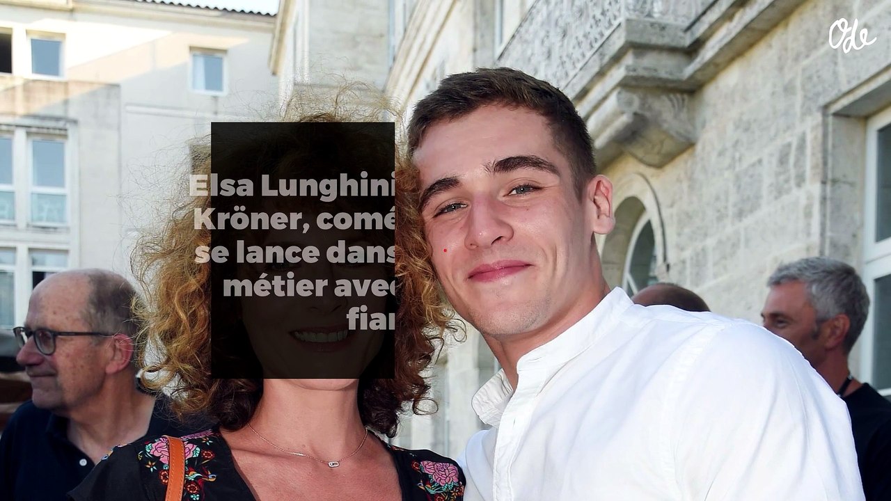 Elsa Lunghini : Son fils Luigi Kröner, comédien lui aussi, se lance dans un tout autre métier avec l'aide de sa fiancée