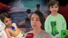 Havuzda oynarken havalı tüfekle vurulan 5 yaşındaki Karan, 16 günlük yaşam mücadelesini kazandı