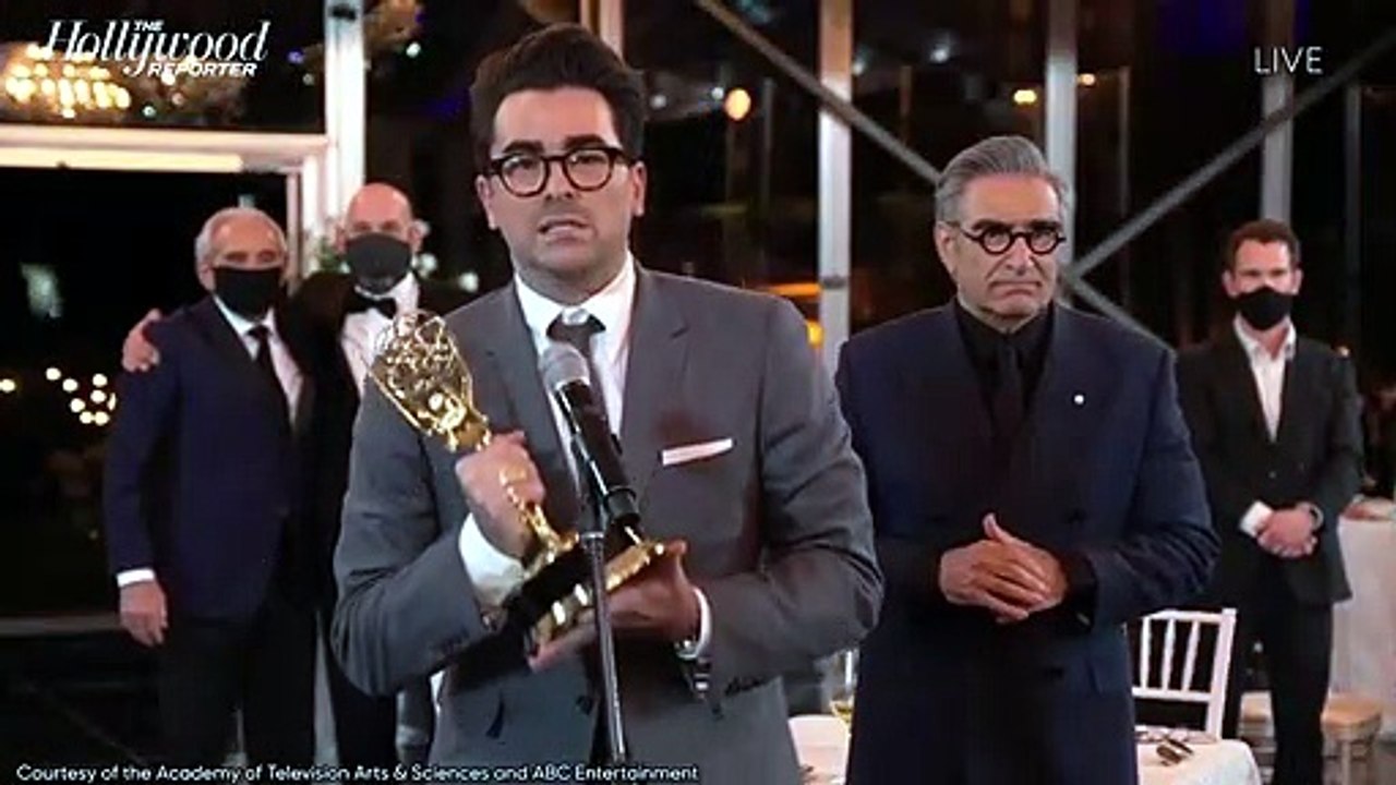 Daniel Levy on "Strange Vibe" at 'Schitt's Creek' Emmy Party | THR News [Full Movie]