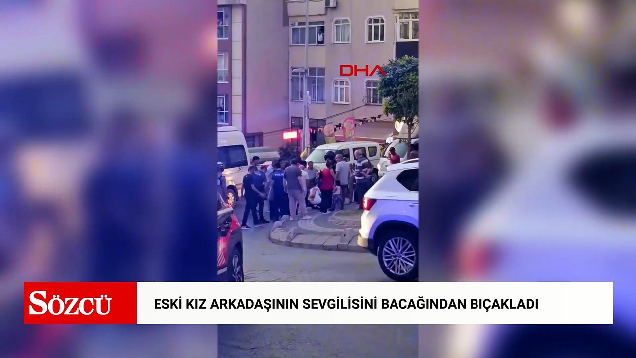 Kağıthane’de eski kız arkadaşının sevgilisini bacağından bıçakladı