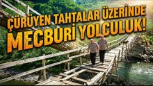 Giresun'da Vatandaşın Tek İsteği Karşıya Sağ Salim Geçebilmek!
