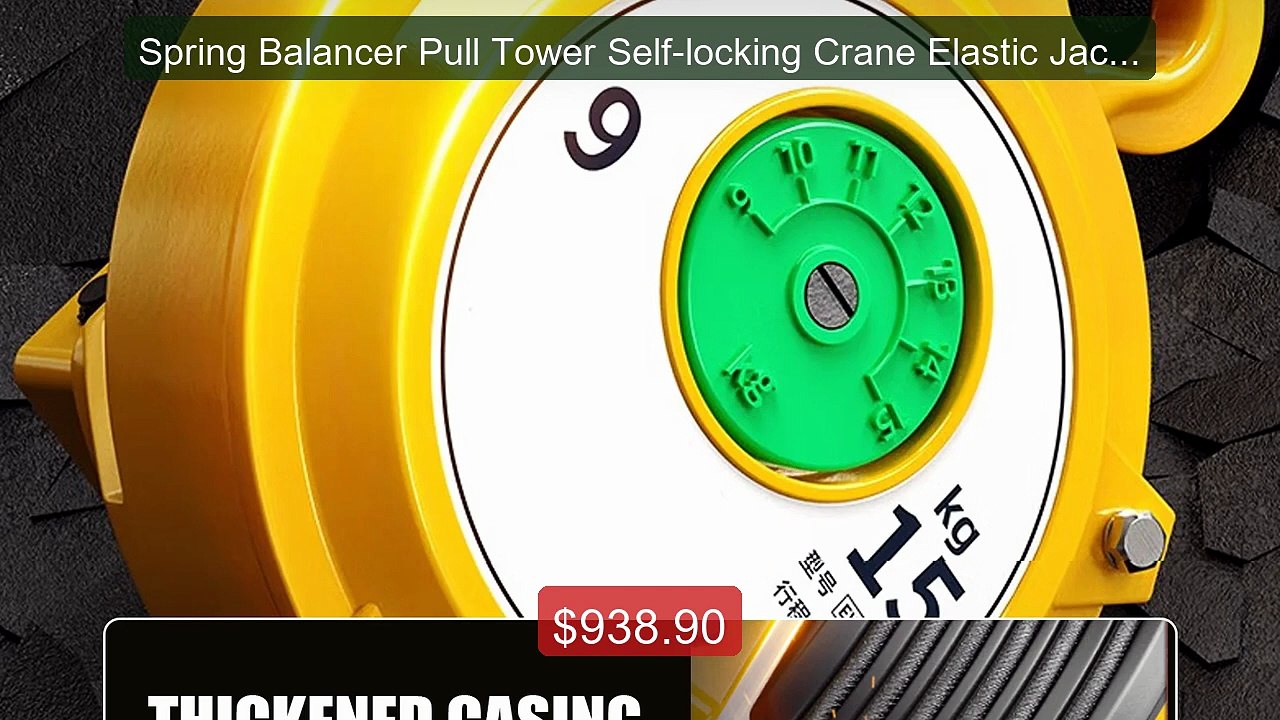 Spring Balancer Pull Tower Self-locking Crane Elastic Jack Hig... -- Hot Deal 2026 | Limited Offer!
