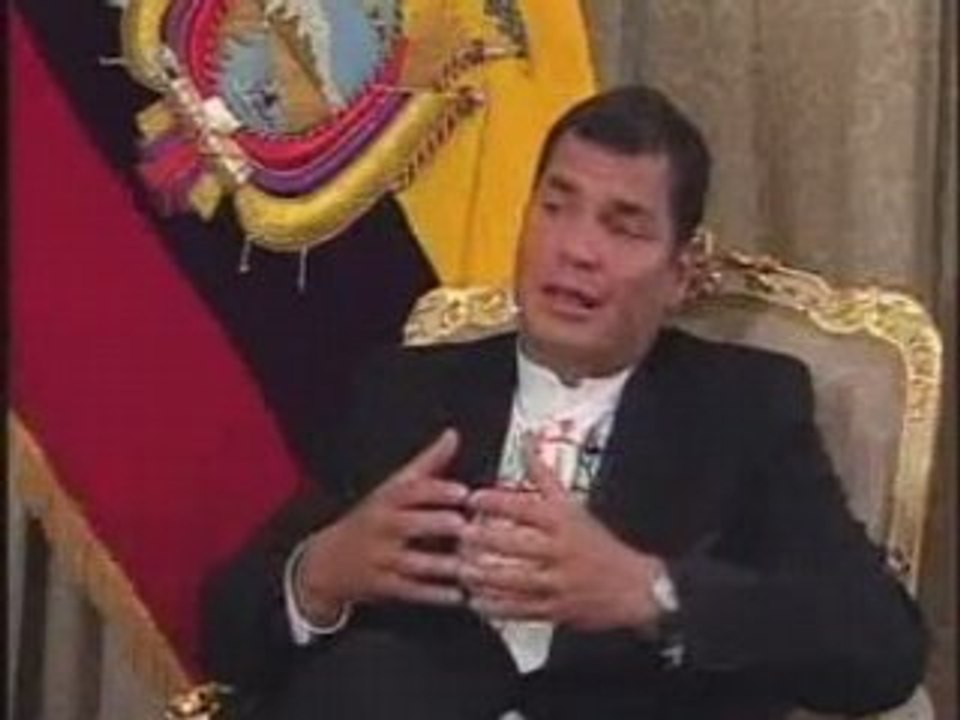 Ecuador, VTV entrevista al presidente Rafael Correa 6