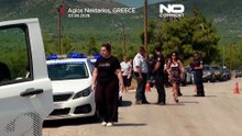 Ελλάδα: Πυροσβέστες δίνουν μάχη με μεγάλη πυρκαγιά, ισχυροί άνεμοι τροφοδοτούν τις φλόγες