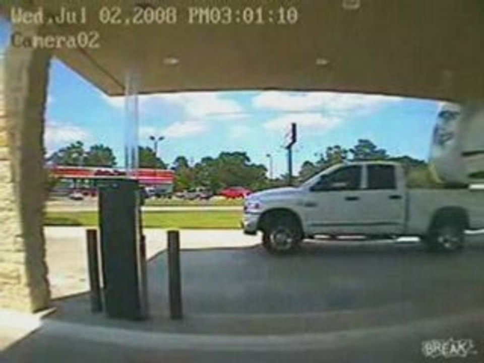ATM - Violent crash