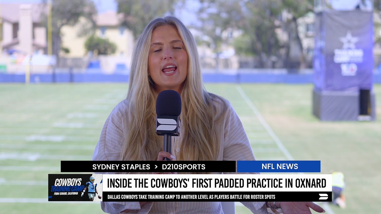 Dallas Cowboys Hit the Pads- Inside the First Padded Practice in Oxnard