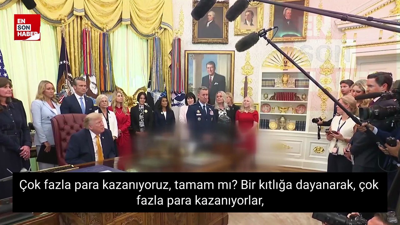 Trump: Petrol şirketleri çok fazla para kazanıyor: Halka geri vermeliler