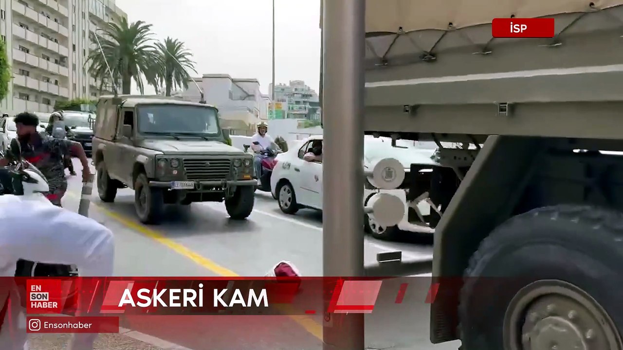 İspanya'da yasadışı göçmenler, sınır dışı edilmemek için askeri kamyonlardan atlıyor