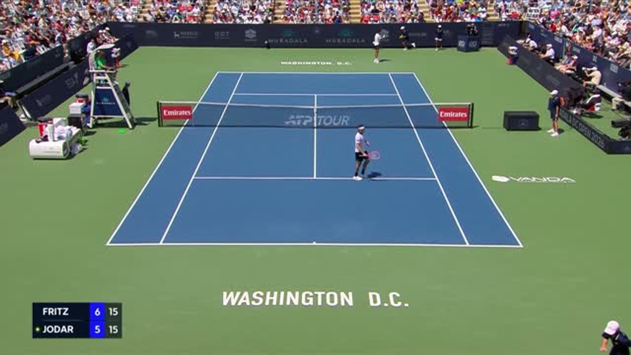 Washington - Fritz remporte son 11e titre