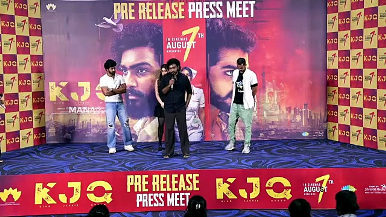 Actor Shashi Odela Speech @ KJQ Movie Release Press Meet
