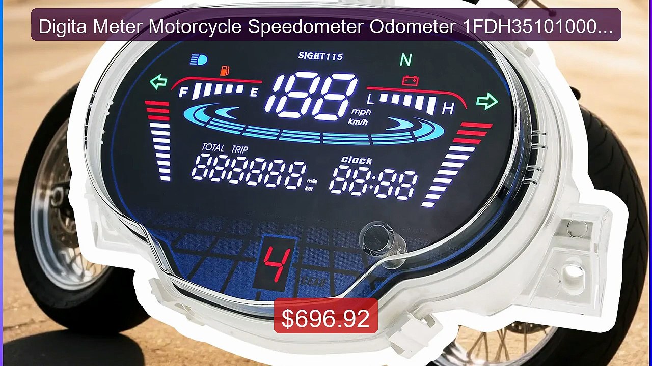 Digita Meter Motorcycle Speedometer Odometer 1FDH35101000 for ... -- Best Buy 2026 | Great Quality!