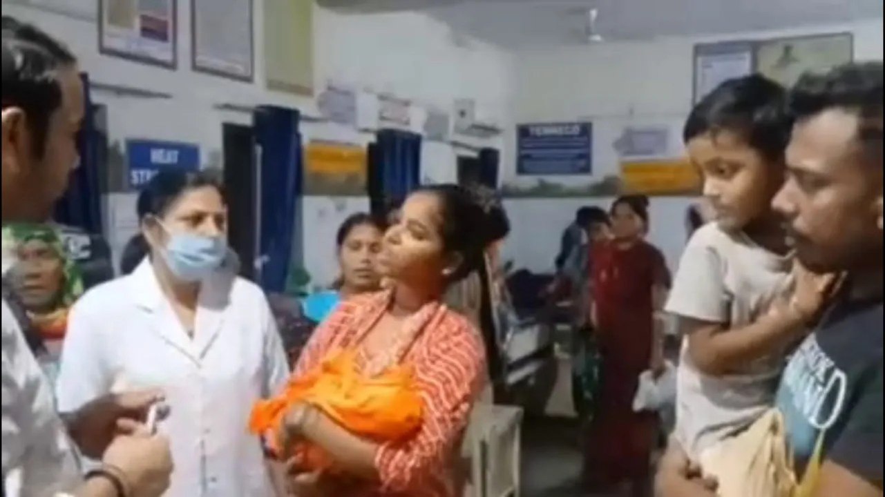 भिवाड़ी में स्कूल बैग में मिली नवजात बच्ची, कचरे के ढेर से राहगीर ने बचाई जान