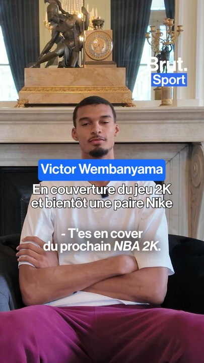 Victor Wembanyama : en couverture du jeu 2K et bientôt une paire Nike