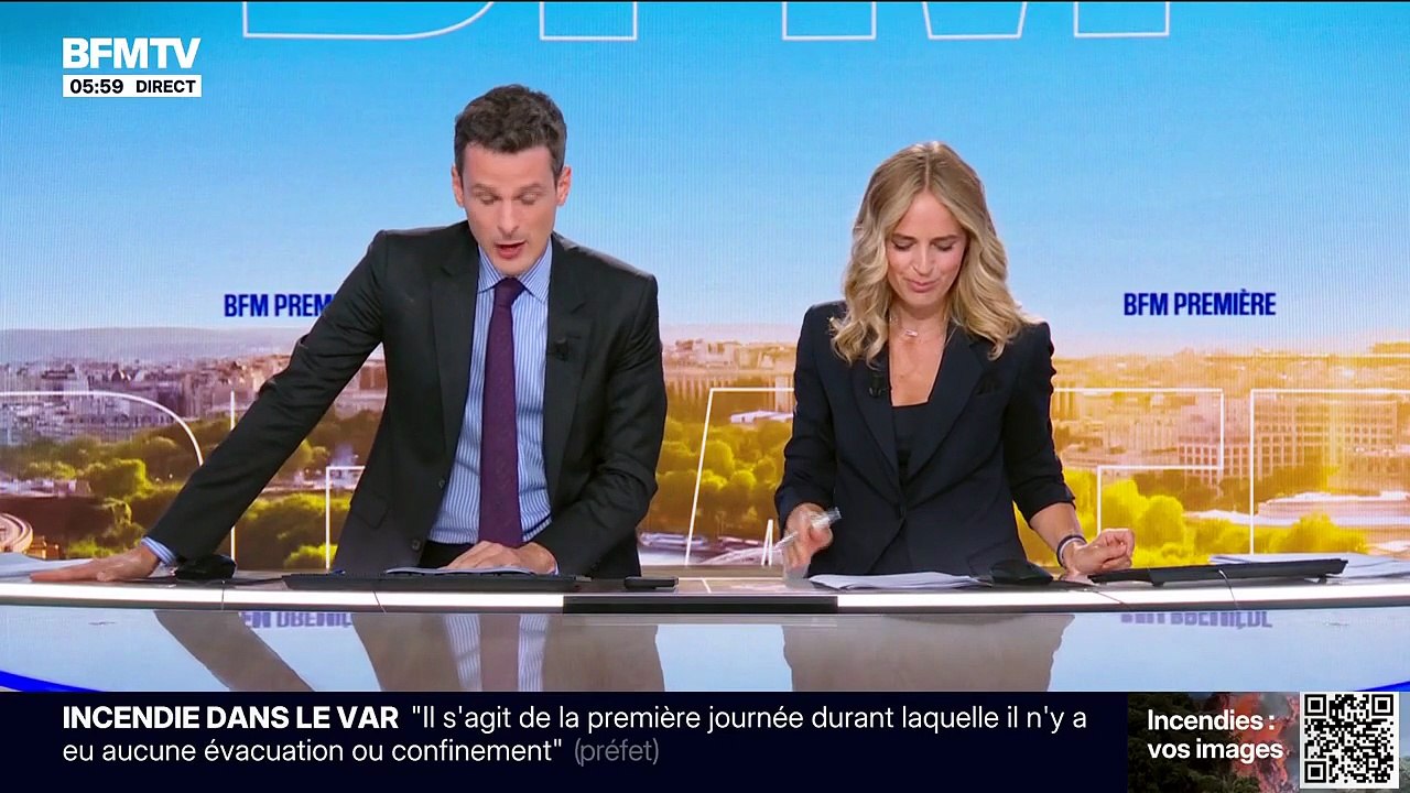 Les débuts de Claire Arnoux dans la matinale de BFMTV ce mardi 4 août 2026
