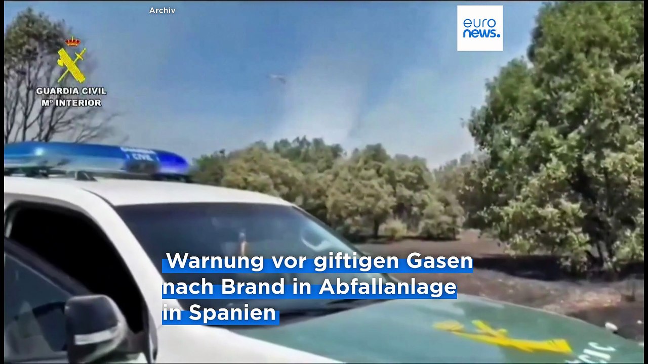 Extreme Hitzewelle in Europa: Spanien warnt vor Giftwolken, Tote in Griechenland