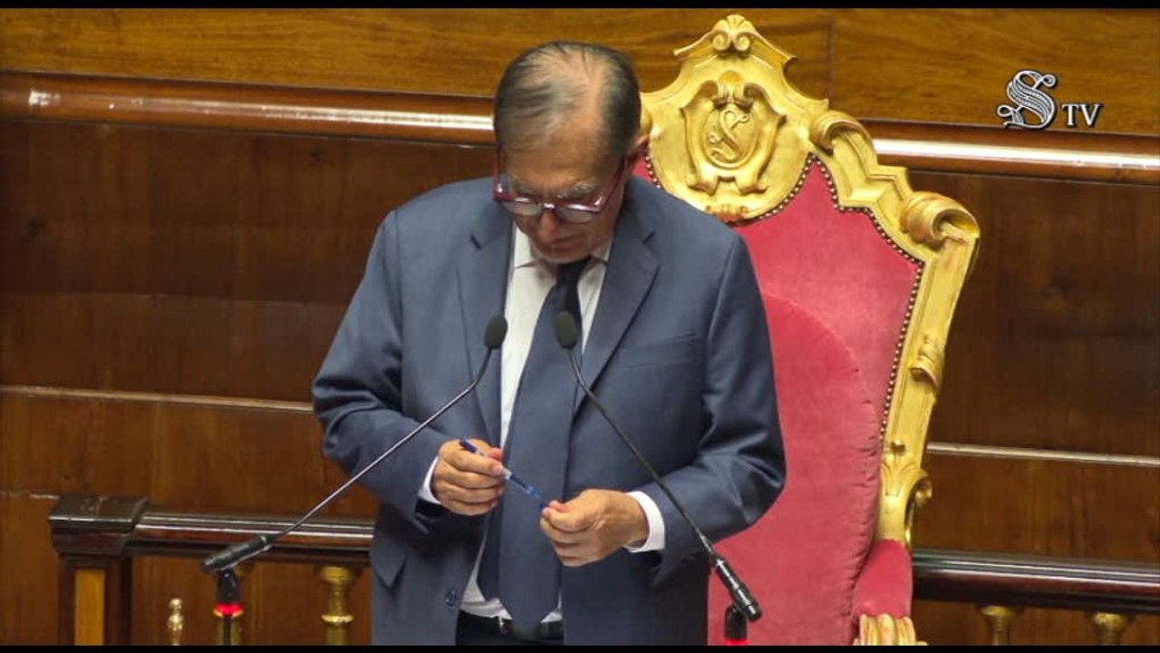 La Russa ricorda Don Mazzi e Franco Baresi in Senato