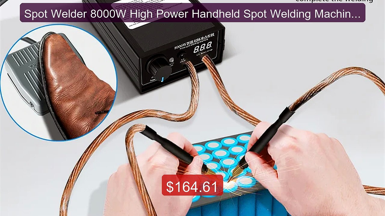 Spot Welder 8000W High Power Handheld Spot Welding Machine Portable... -- Top Rated 2026 | Buy Now!
