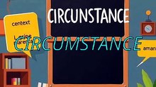 10000 palabras en inglés - La palabra que explica TODO  circumstance