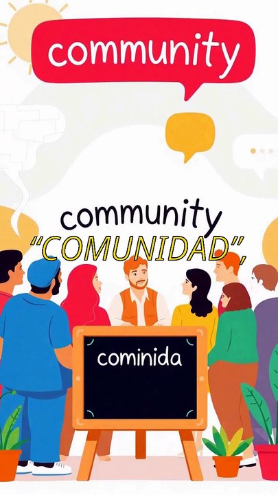 10000 palabras en inglés - La palabra secreta “community”!