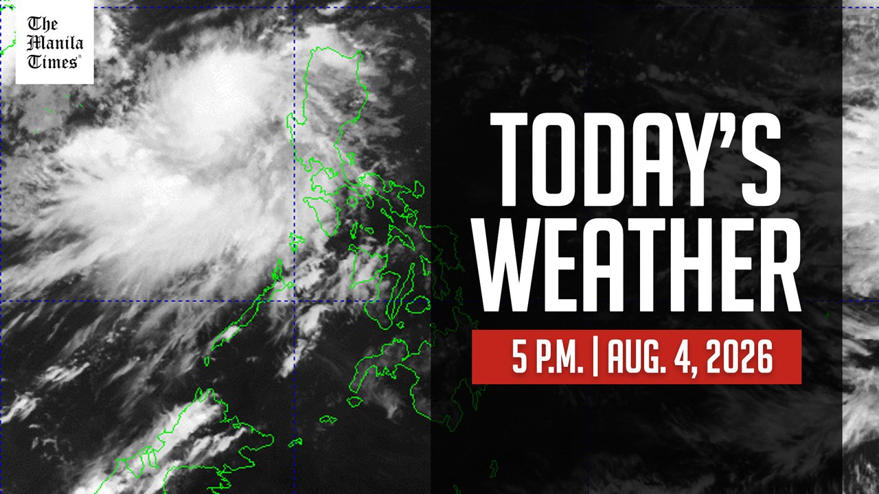 Today's Weather, 5 P.M. | Aug. 4, 2026