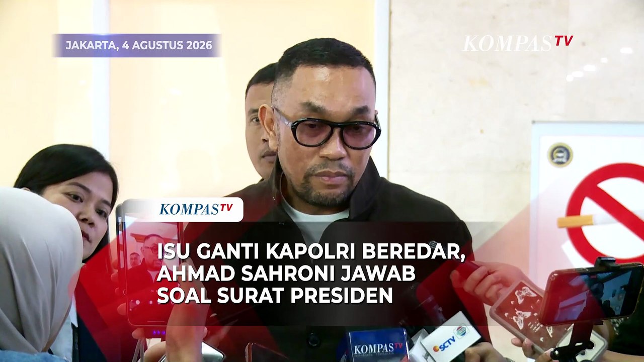 Sahroni Bantah Isu Surpres Pergantian Kapolri: DPR Belum Terima Surat Presiden