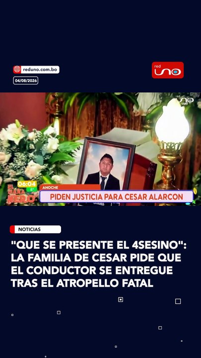"Que se presente el 4sesino":la familia de Cesar pide que el conductor se entregue tras el atropello fatal
