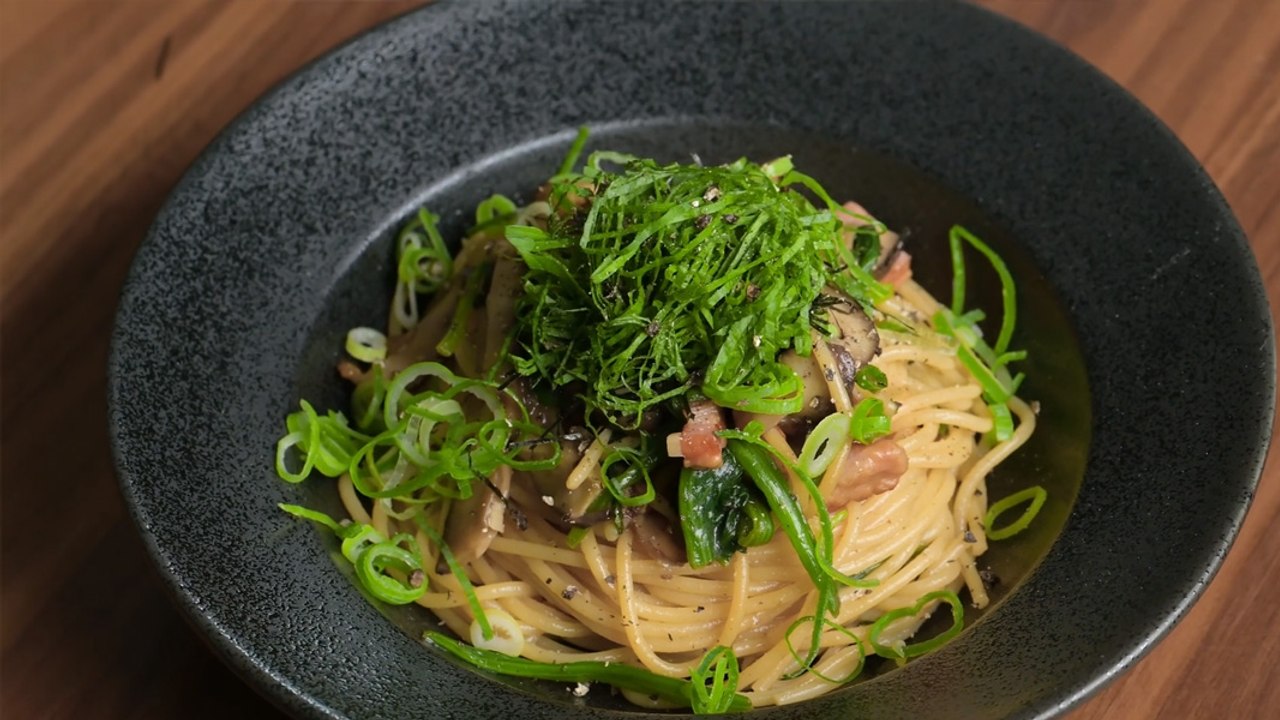 Perfect Wafu Butter Shoyu Pasta: Easy Recipe with Bacon & Shiitake