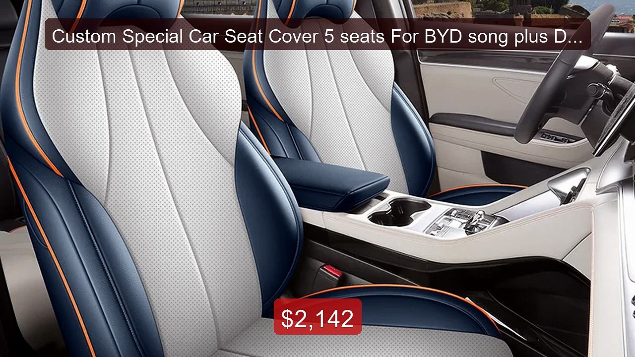 Custom Special Car Seat Cover 5 seats For BYD s...