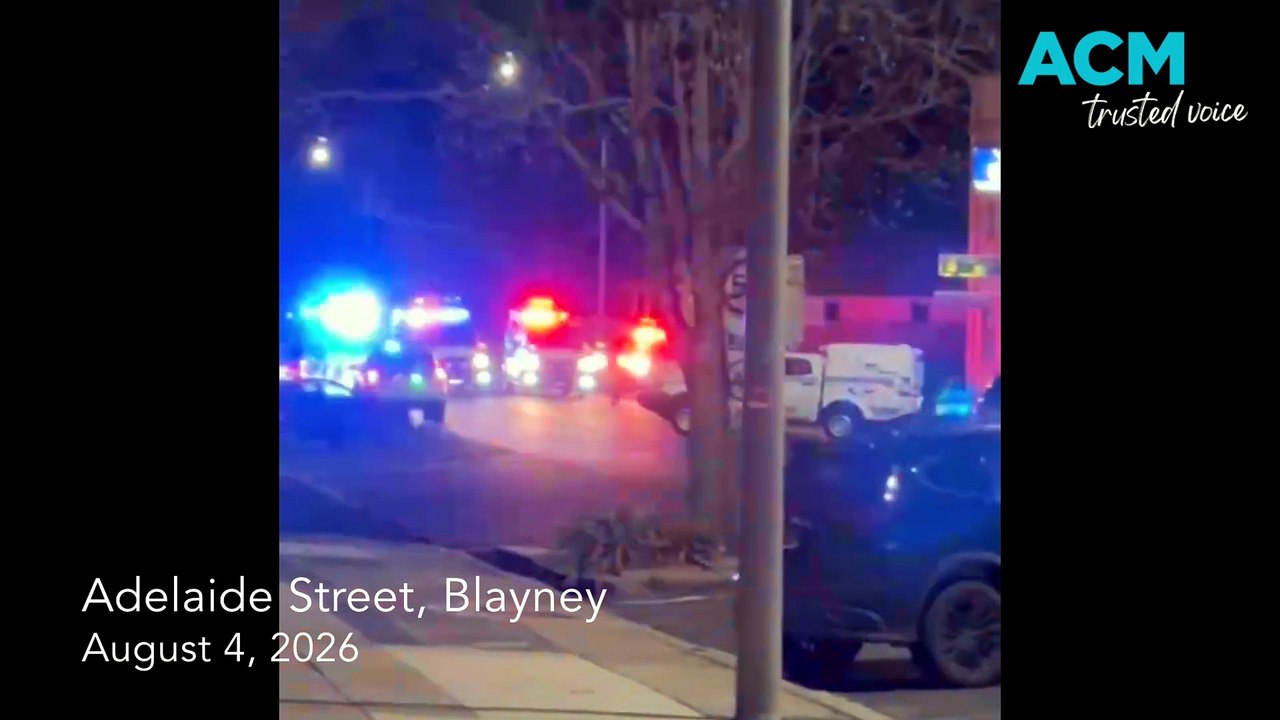 Emergency services called to Blayney