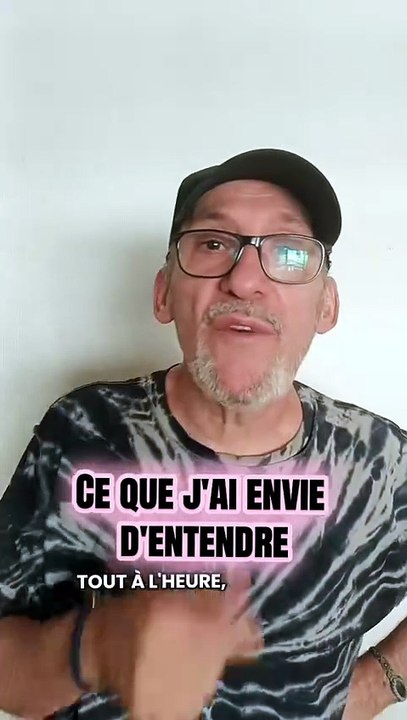 Ce que j'ai envie d'entendre 🧏‍♀️👂