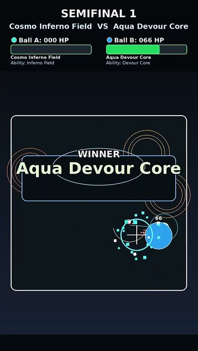 HP Tournament Finals: Aqua Devour Core vs Lunar Missile Rain | Marble Race Showdown | Nova Clash Session