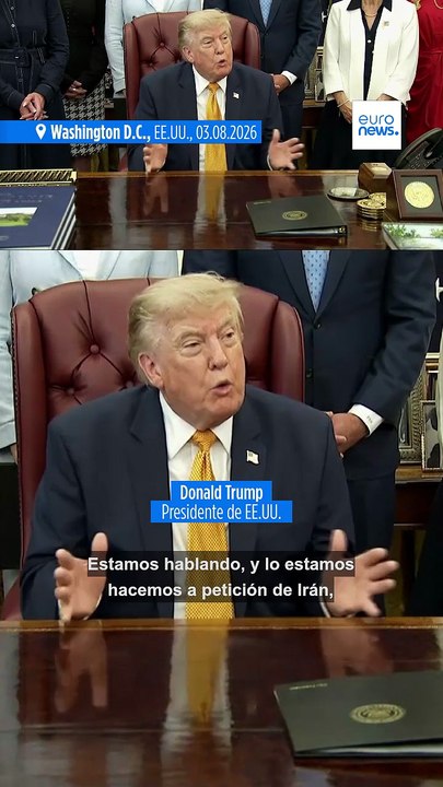 Trump presiona a Irán para aceptar el reinicio de las negociaciones "antes de la decapitación"
