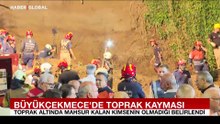 Büyükçekmece’de toprak kayması