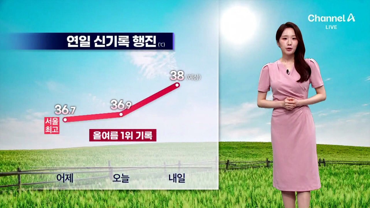 [날씨]서울 사상 첫 폭염중대경보…‘최고 36.9도’ 연일 기록 경신