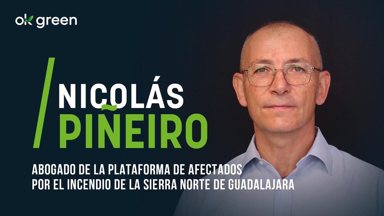 Entrevista completa a Nicolás Piñeiro, abogado de la plataforma de afectados por el incendio de la Sierra Norte de Guadalajara