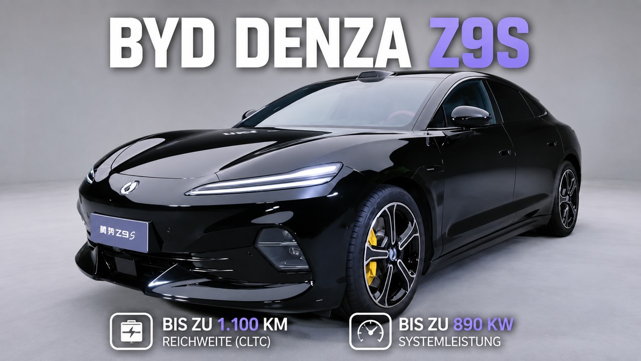 BYD Denza Z9S: Luxus-Elektrolimousine im Detail