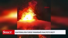 Guatemala'da Fuego Yanardağı faaliyete geçti: Turuncu alarm verildi
